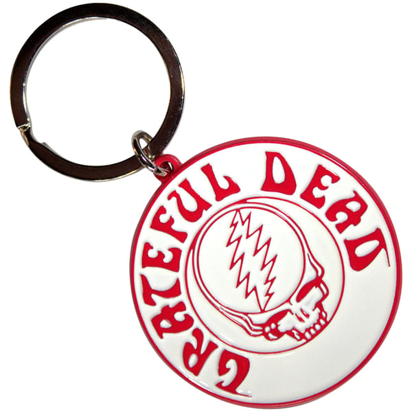Grateful Dead Steal Your Face Keyring