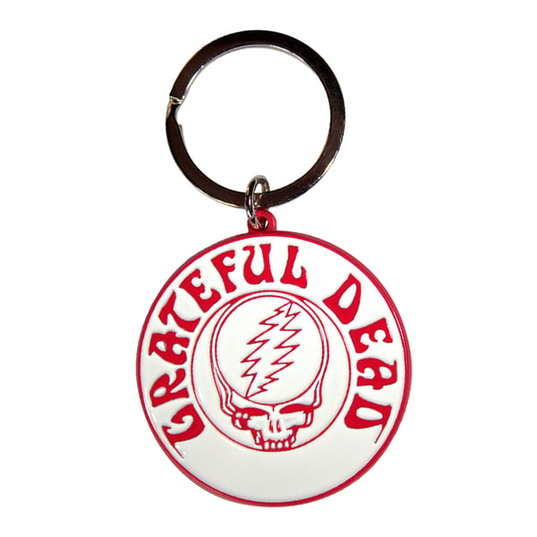 Grateful Dead Steal Your Face Keyring