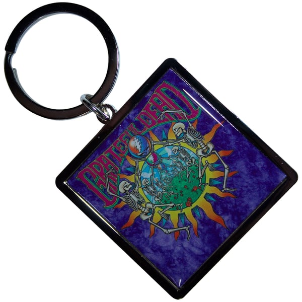 Grateful Dead Skeleton Arches Keyring