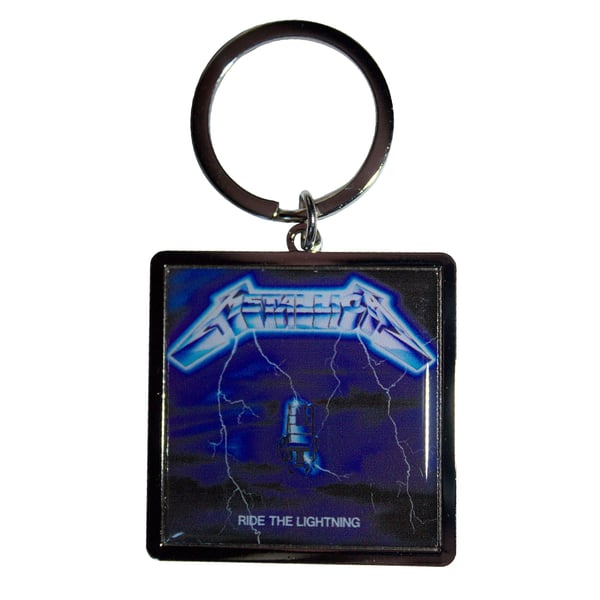 Metallica Ride The Lightning Keyring