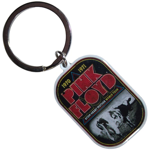 Pink Floyd Atom Heart Mother World Tour Keyring