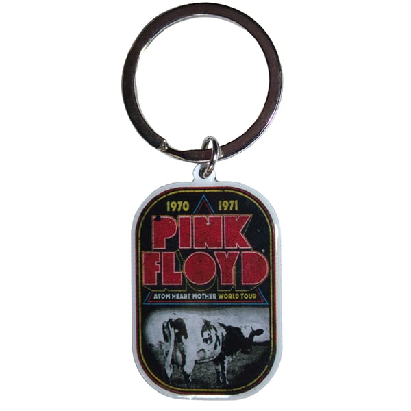 Pink Floyd Atom Heart Mother World Tour Keyring