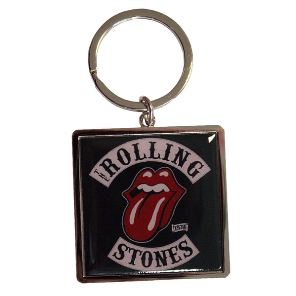 The Rolling Stones Tour ´78 Bordered Keyring