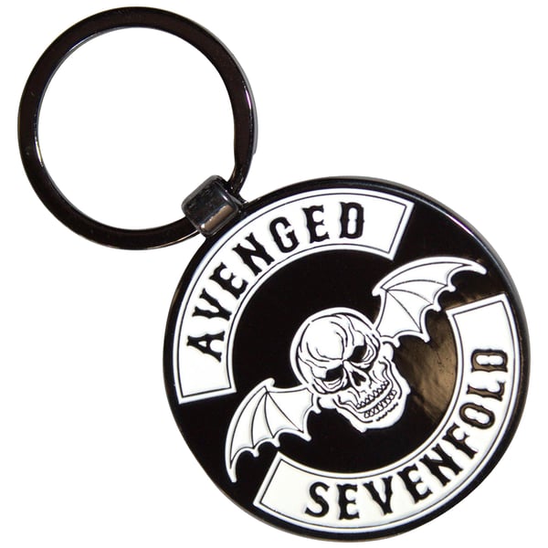 Avenged Sevenfold Deathbat Crest Keyring