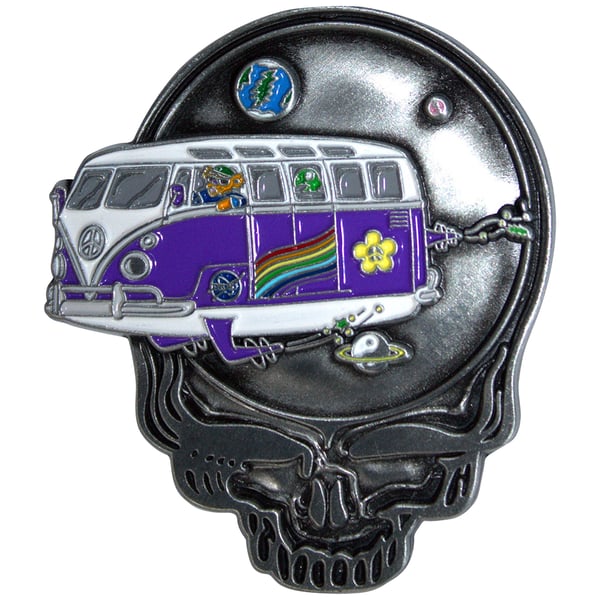 Grateful Dead Space Your Face Bus Badge