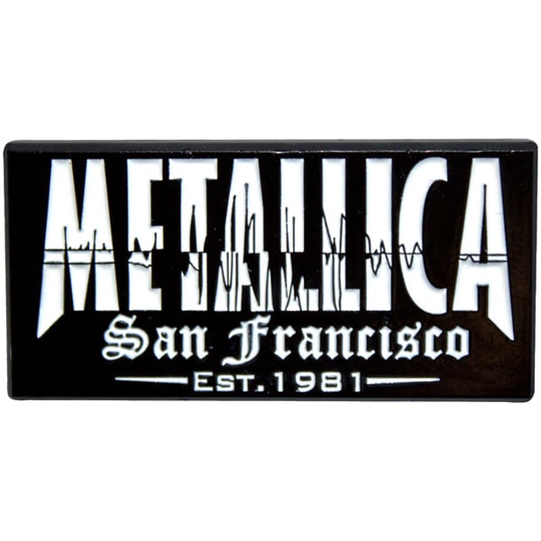 Metallica San Francisco Quake Badge