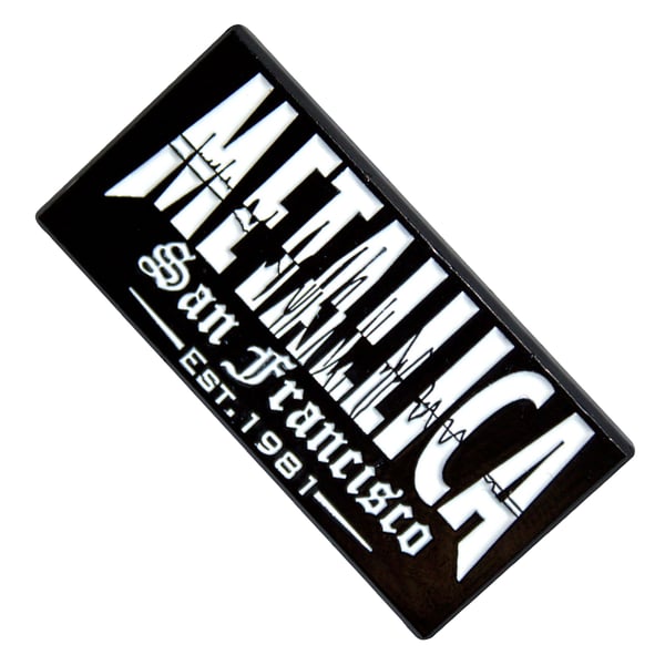 Metallica San Francisco Quake Badge