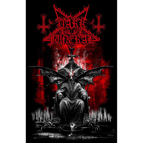 Dark Funeral Baphomet Textile Poster