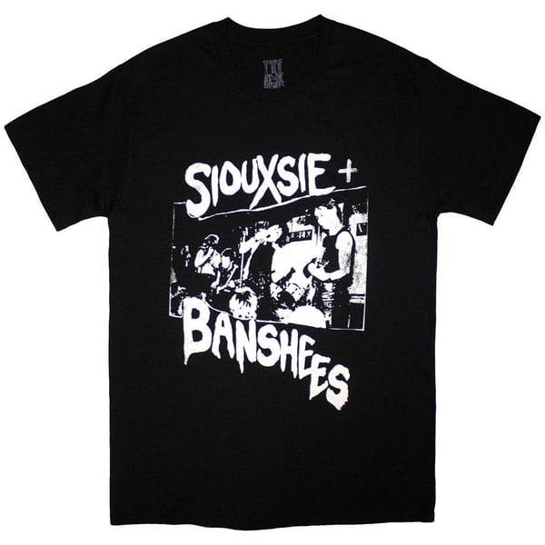 Siouxsie & The Banshees Unisex Vuxen Live! T-shirt