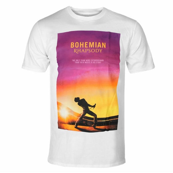 Queen Unisex Adult Bohemian Rhapsody Back Print T-Shirt