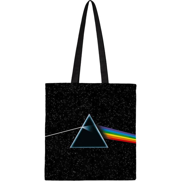 Pink Floyd The Dark Side Of The Moon Tygväska i Bomull