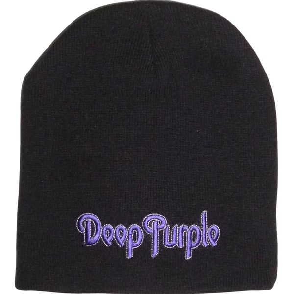 Deep Purple Unisex voksen logo-bøllehat til voksne