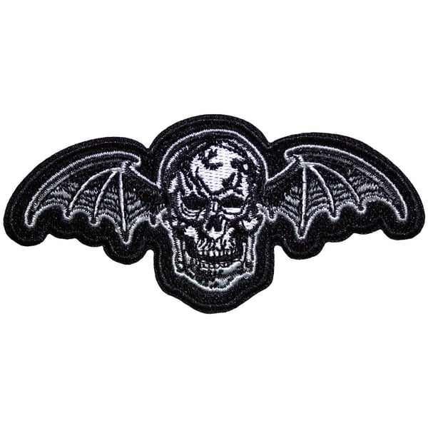 Avenged Sevenfold Deathbat Cut Out Iron On Patch
