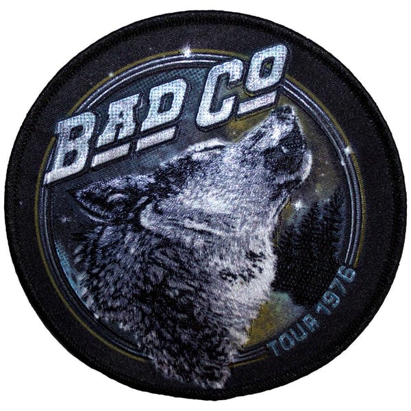 Bad Company Tour 1976 Iron On Patch