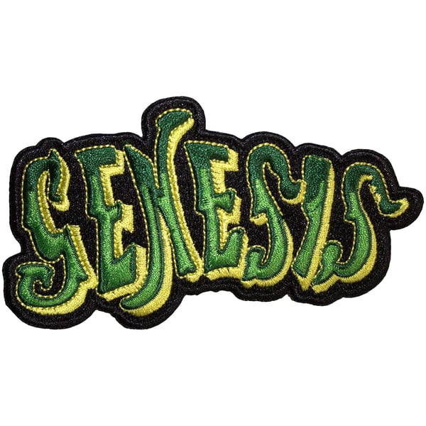Genesis Logo Cut Out Iron On Patch
