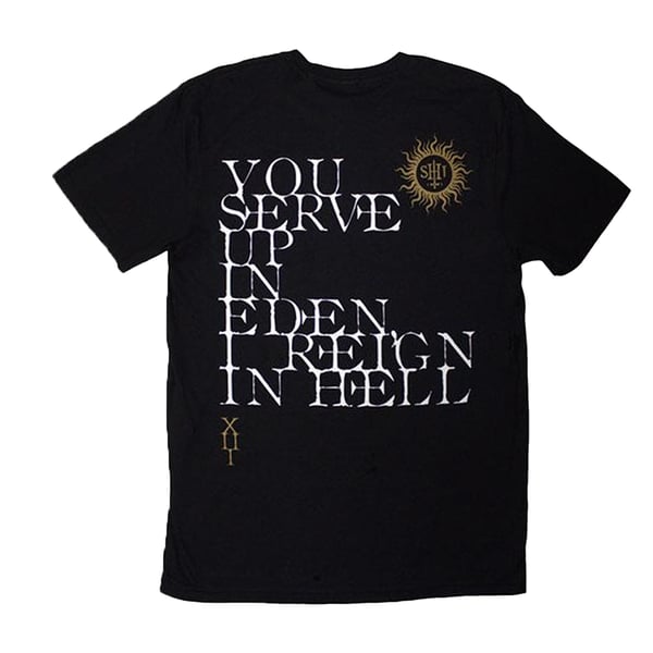 Behemoth Unisex Adult The Shit Ov God Reign In Hell Back Print T-Shirt