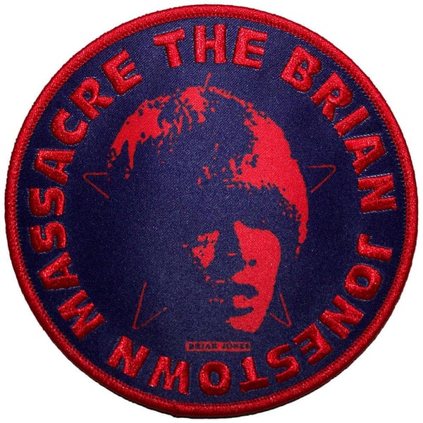 The Brian Jonestown Massacre Face Iron On Patch