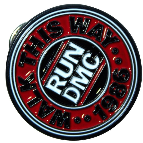 Run DMC Walk This Way Badge