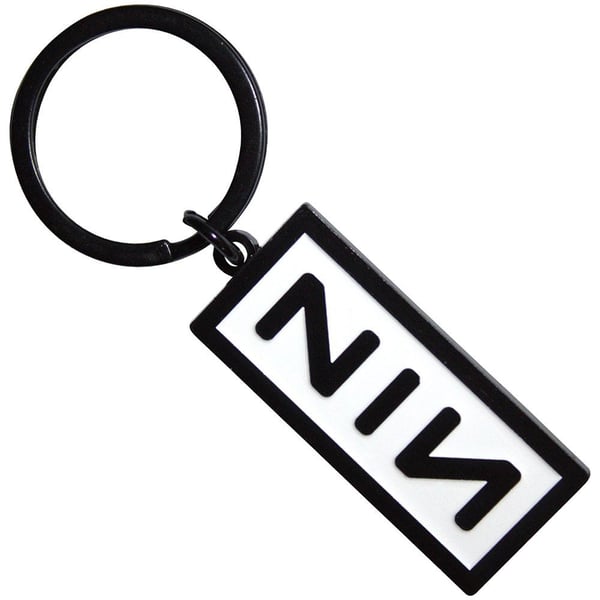 Nine Inch Nails Logo nøglering