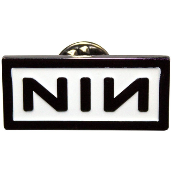 Nine Inch Nails Logo Badge