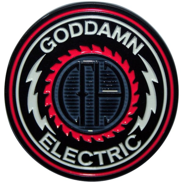 Pantera Goddamn Electric Badge