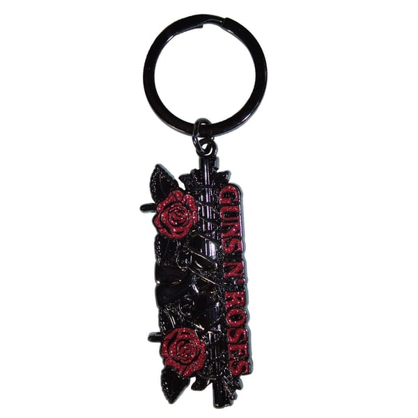 Guns N Roses Vintage Pistols Keyring