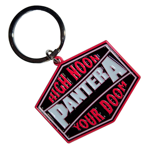 Pantera High Noon Your Doom Keyring