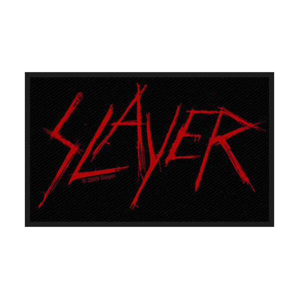 Slayer Logo Scratch Patch