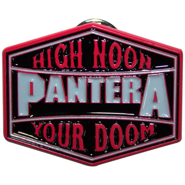 Pantera High Noon Your Doom Pin Badge