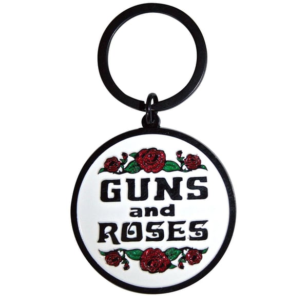 Guns N Roses Roses Keyring