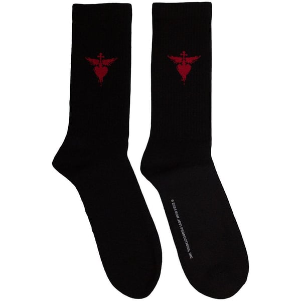 Bon Jovi Unisex Adult Terrycloth Socks