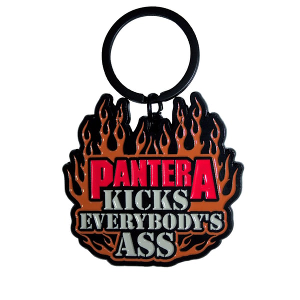 Pantera Kicks Everybody´s Ass Keyring