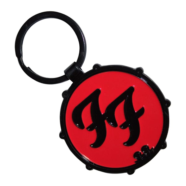 Foo Fighters Double Sided Logo Keyring