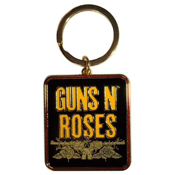Guns N Roses Stacked Keyring