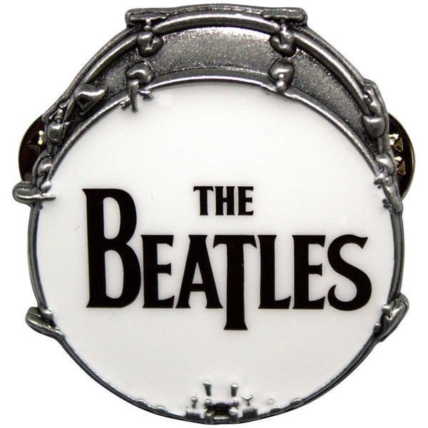The Beatles Drop T Drum Badge