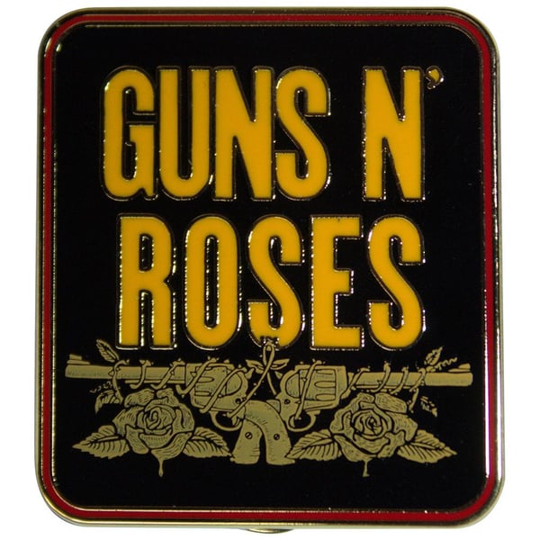 Guns N Roses Stacked Badge