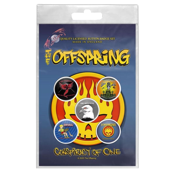 The Offspring Conspiracy Of One Badge Set (Pack of 5)