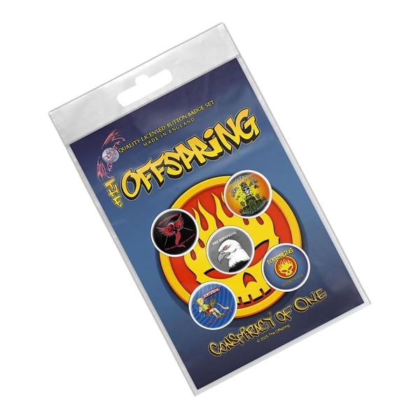 The Offspring Conspiracy Of One Badge Set (Pack of 5)
