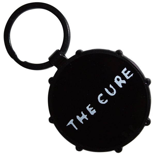 The Cure Logo Drum Double Sided Keyring