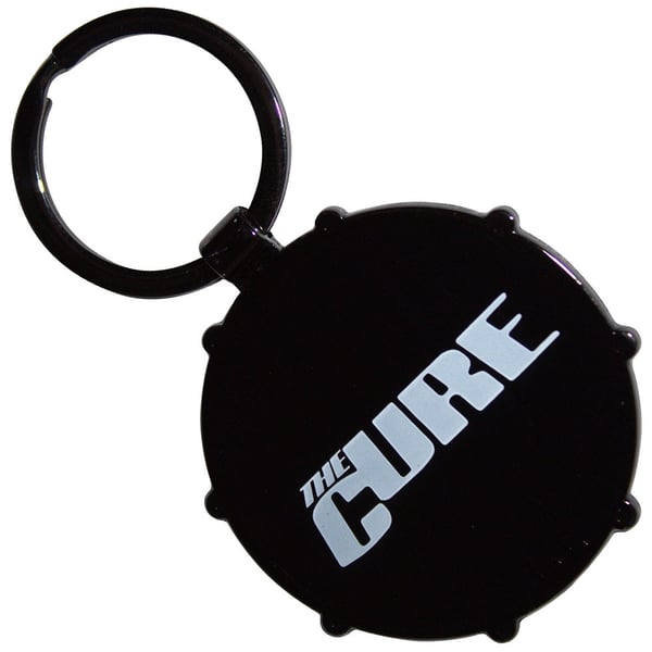 The Cure Logo Drum Double Sided Keyring