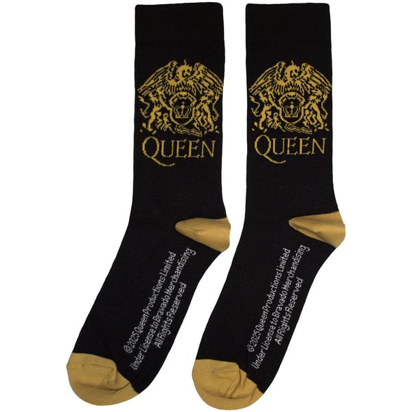 Queen Unisex Vuxen Crest Strumpor