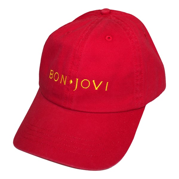 Bon Jovi Unisex Adult Logo Baseball Cap