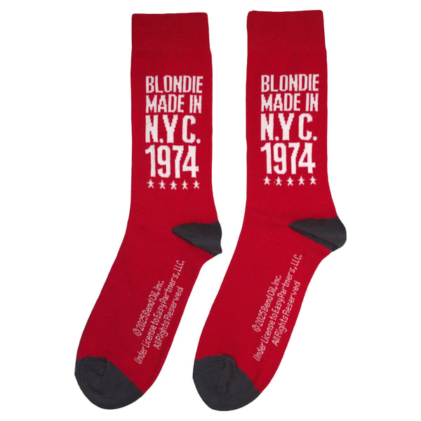 Blondie Unisex Adult Made In NYC ´74 Socks