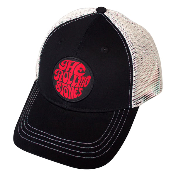 The Rolling Stones Unisex Aikuisten Logo Verkko Selkä 70-luvun Rekkakuljettajan Lippis