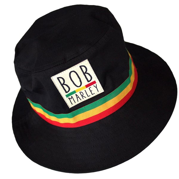 Bob Marley Unisex Aikuisten Raidallinen Kalastajahattu