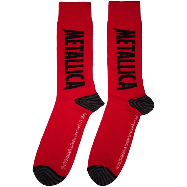 Metallica Unisex Adult Logo Socks