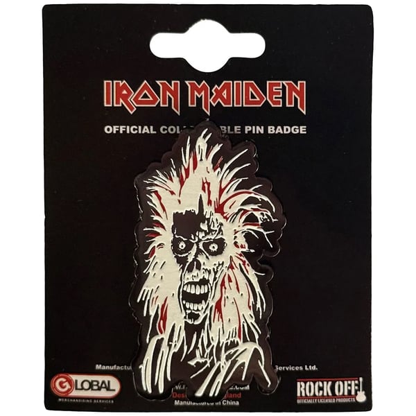 Iron Maiden Pin Eddie Badge