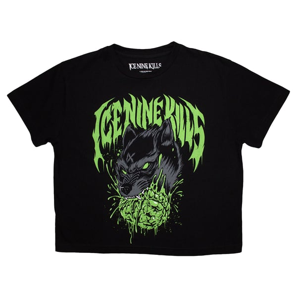 Ice Nine Kills Womens/Ladies Wolf Crop Top