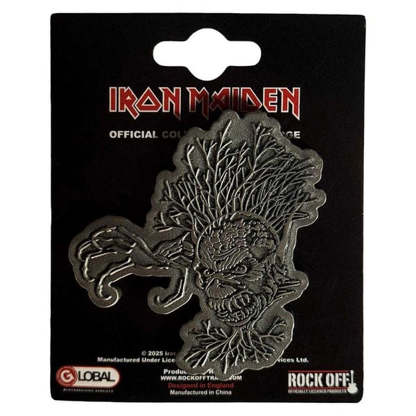 Iron Maiden Fear Of The Dark Pin Eddie Badge