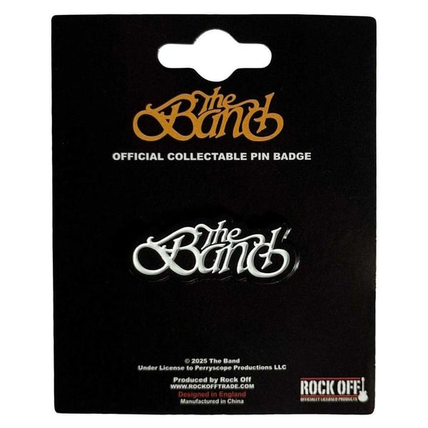 The Band Pin Logo Badge